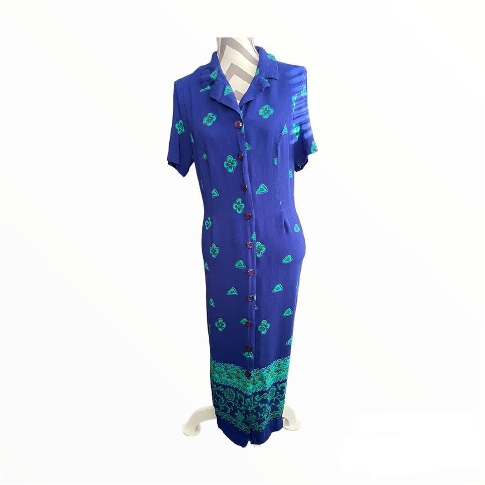 Button Down Maxi Dress